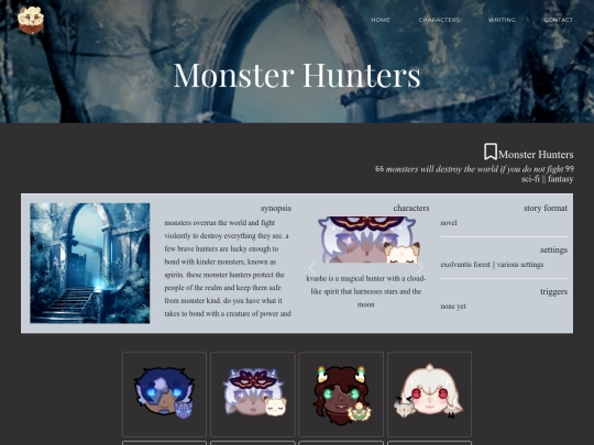 folders/Monster_Hunters screenshot