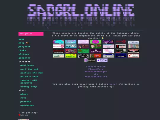 theoldwebisalive screenshot