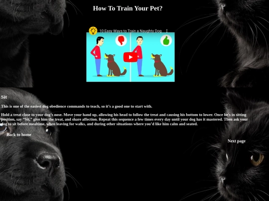hoetoTrainYourPet screenshot