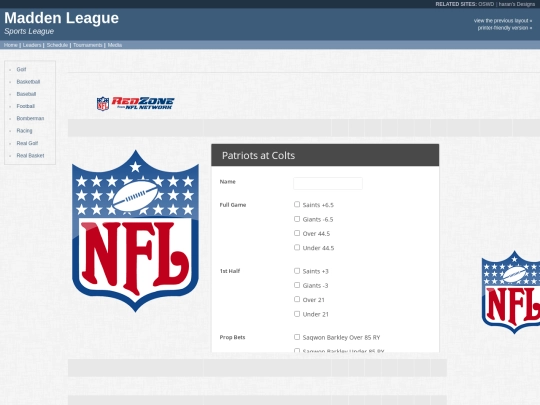 maddenpickem screenshot