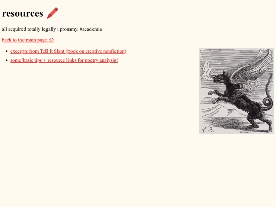 resources screenshot