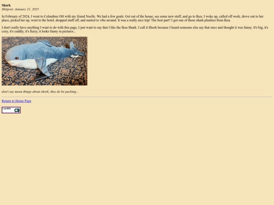 pages/shork screenshot