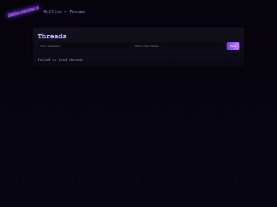 forums screenshot