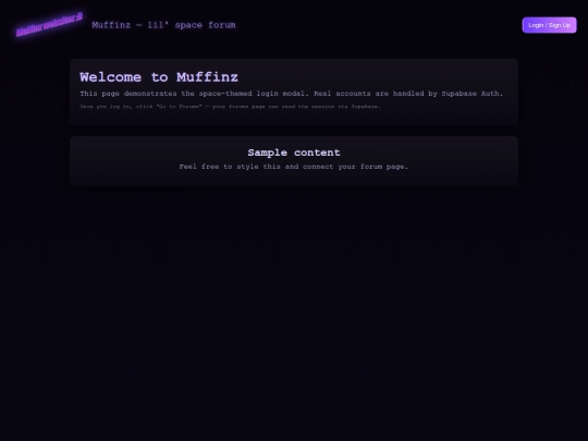 logintest screenshot