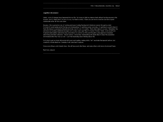 ramblings/venting/2021/06/19/cognitive-dissonance screenshot