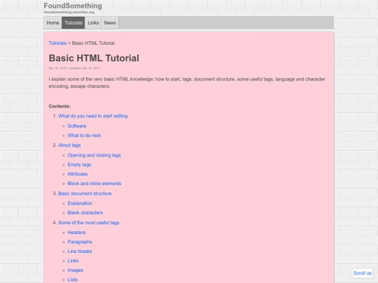 tutorials/basic-html-tutorial screenshot