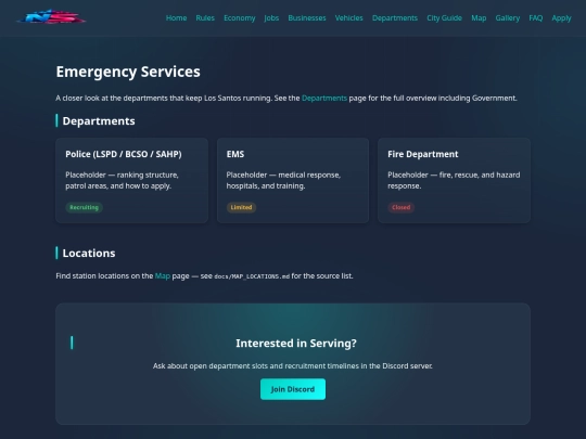 emergency-services screenshot
