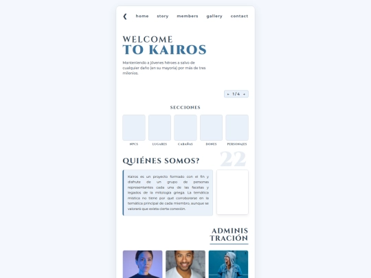 Pagina screenshot