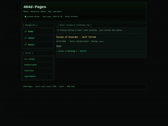 music screenshot