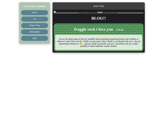 blog screenshot
