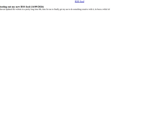 feed screenshot