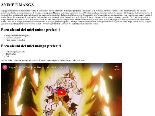 Hobby/pagine/animeemanga screenshot