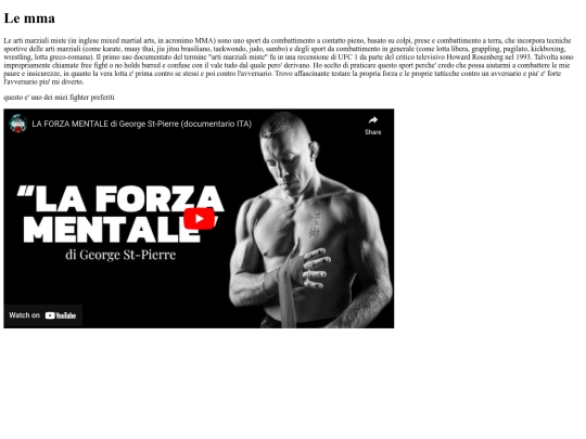 Hobby/pagine/mma screenshot