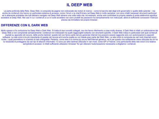 deepweb screenshot