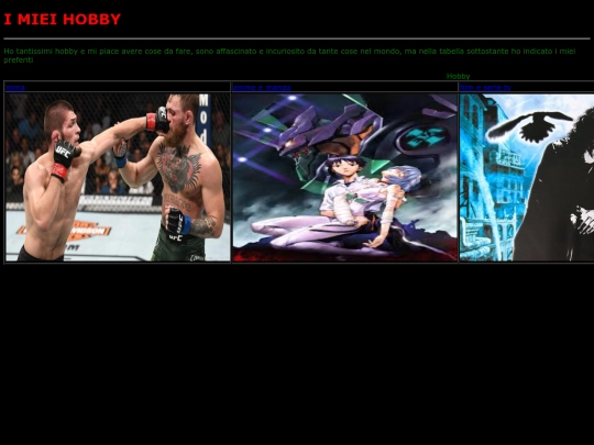 hobby screenshot