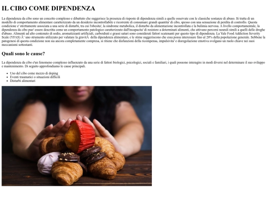 pagine/Il cibo screenshot