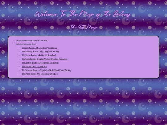 sitemap screenshot