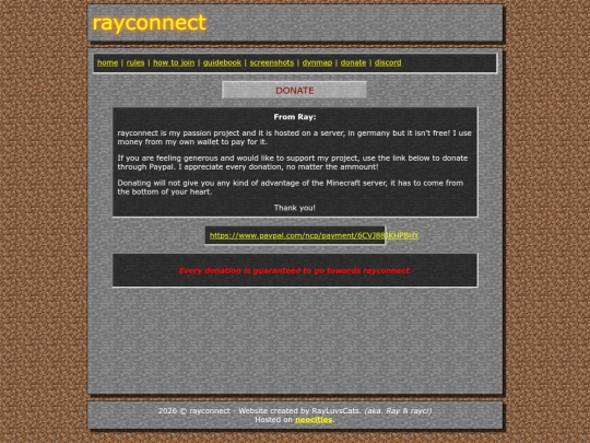 donate screenshot