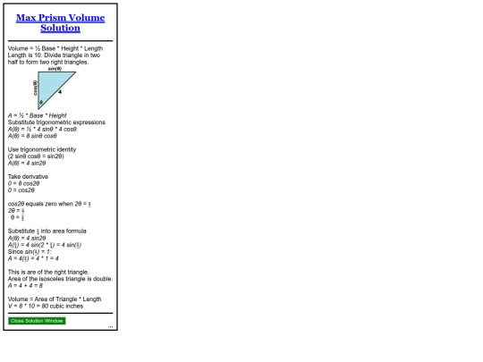 Solution 177B screenshot