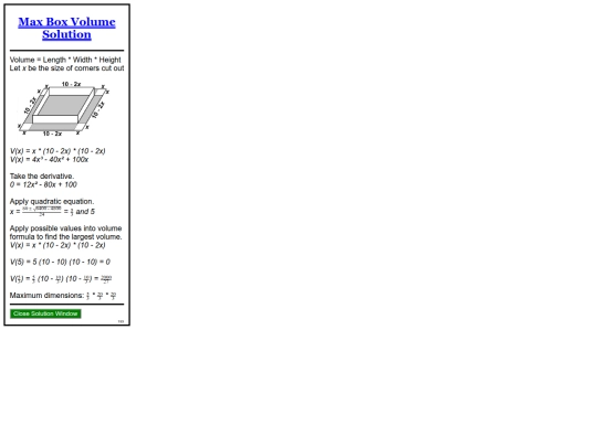 Solution 193 screenshot
