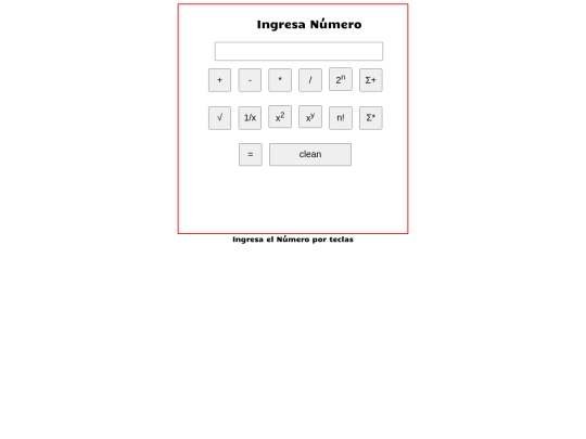 calculadora screenshot