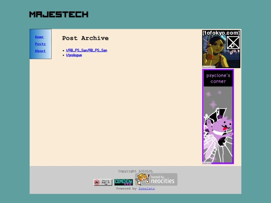 posts screenshot