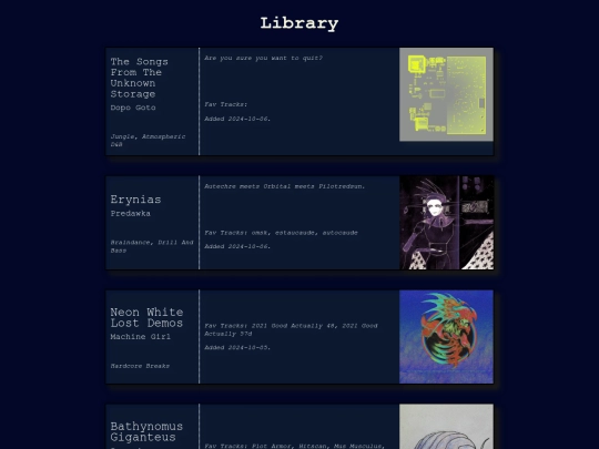 music screenshot