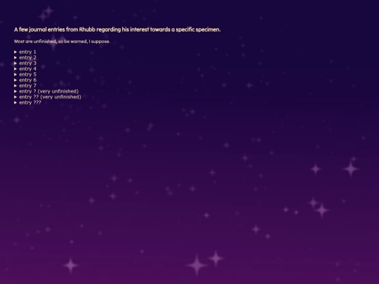 rhubbsdiary screenshot