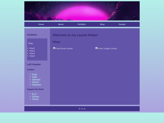 portfolio screenshot