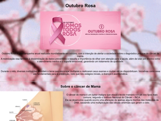 Outubro Rosa/outubrorosa screenshot
