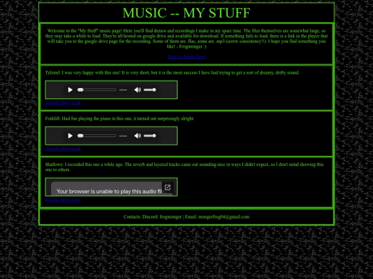 mystuff screenshot