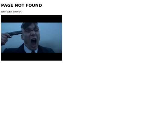 not_found screenshot
