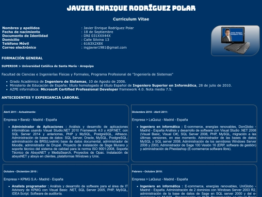 index screenshot