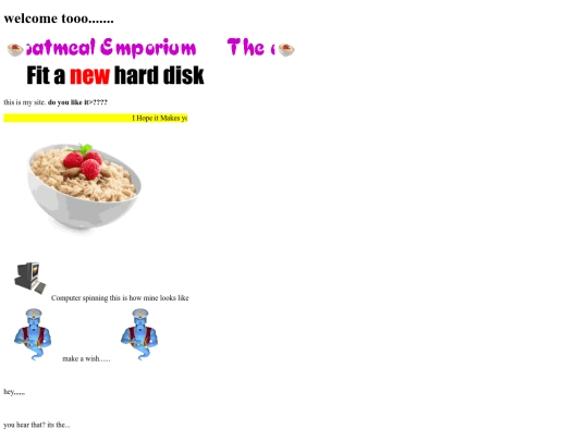 C:UsersthefoxGitneocities-the-oatmeal-emporiumindex screenshot