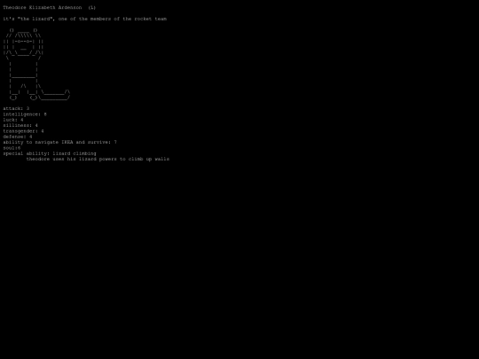 bestiary/lizard screenshot