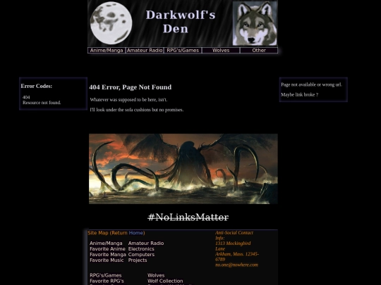 not_found screenshot