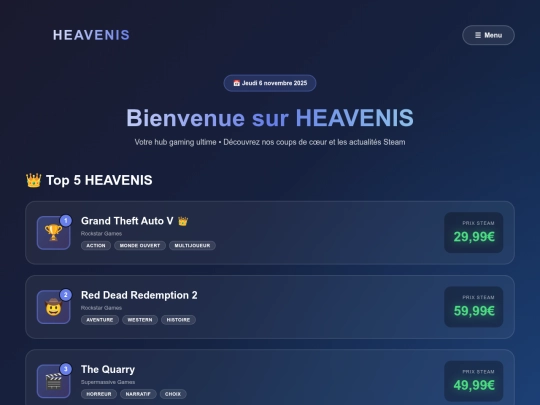 acceuil screenshot