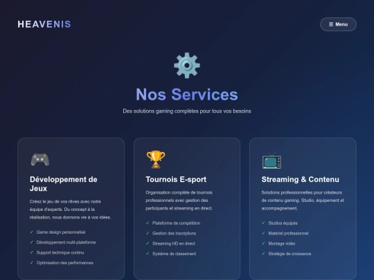 service screenshot