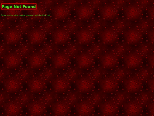 not_found screenshot
