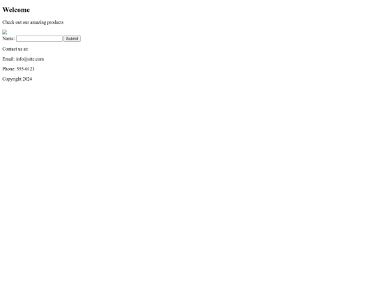 test screenshot