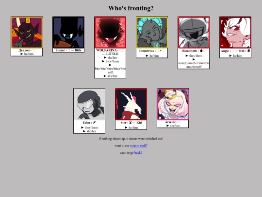 fronting screenshot