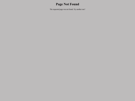not_found screenshot