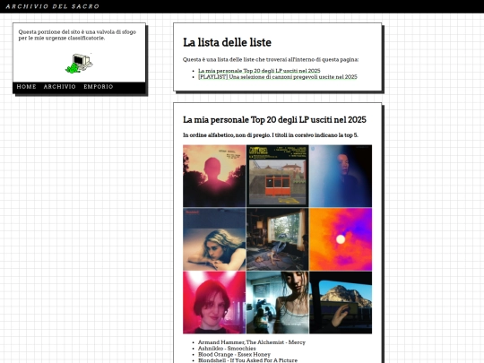 liste screenshot