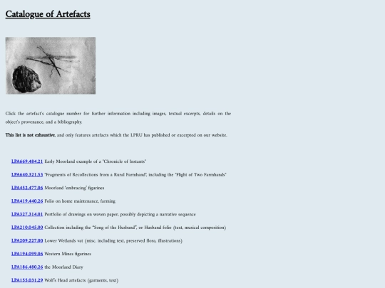 catalogue screenshot