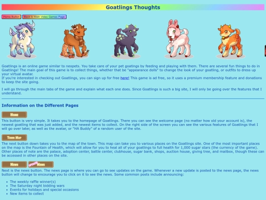 vg-pages/goatlings screenshot