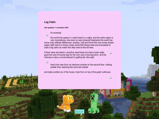 album-logcabin screenshot