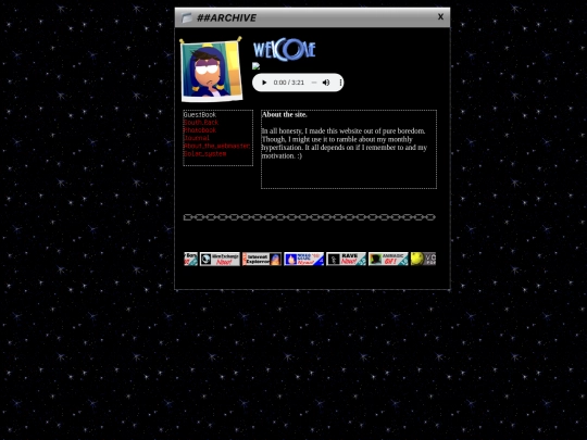 test screenshot