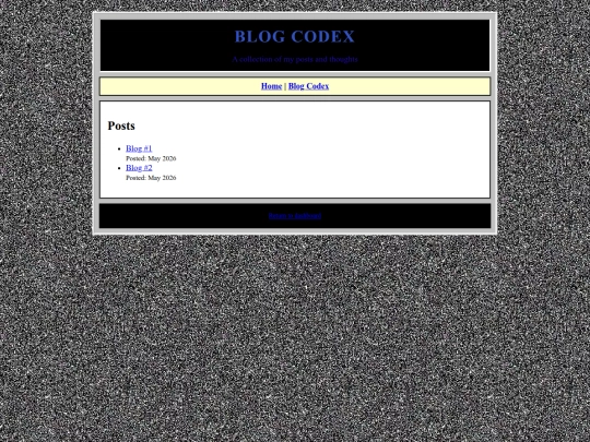 blog screenshot