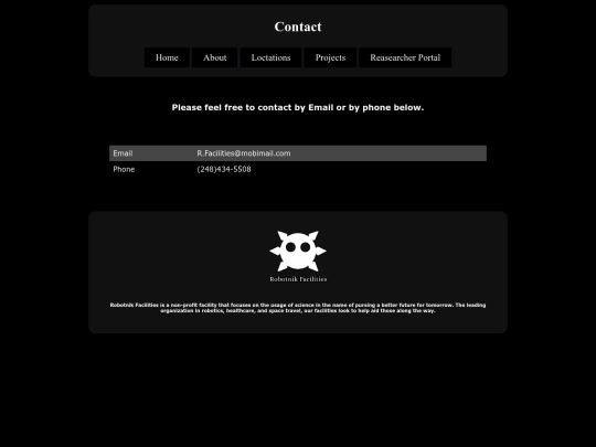 contact screenshot