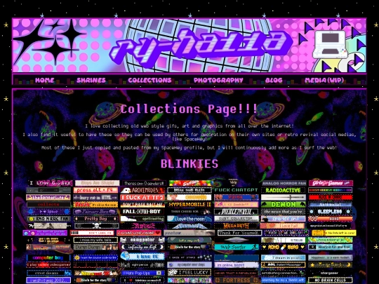 collections screenshot